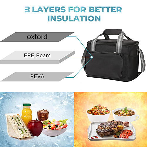 Thermal Insulation Bag Thickened Outdoor Oxford Cloth Ice Pack Thermal Insulation and Cold Storage Large Capacity Portable Lunch Bag Cross-border
Thermal Insulation Bag Thickened Outdoor Oxford Cloth Ice Pack Thermal Insulation and Cold Storage Large Capacity Portable Lunch Bag Cross-border