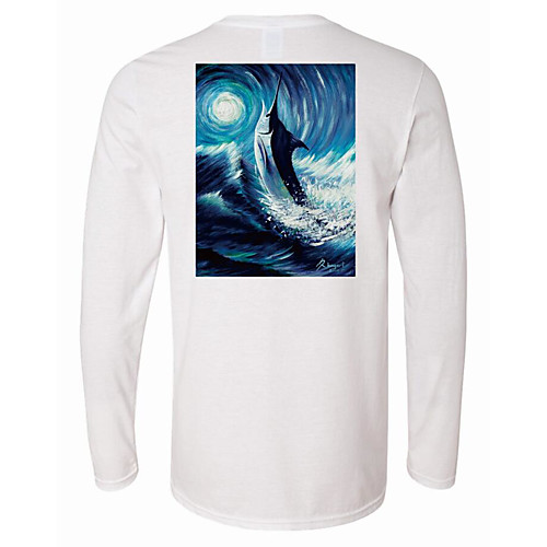 CAWANFLY Men's Fishing Shirt Outdoor Long Sleeve UPF50 UV Protection Quick Dry Lightweight Breathable Top Autumn / Fall Spring Summer Athleisure Fishing Camping & Hiking White / Micro-elastic
CAWANFLY Men's Fishing Shirt Outdoor Long Sleeve UPF50 UV Protection Quick Dry Lightweight Breathable Top Autumn / Fall Spring Summer Athleisure Fishing Camping & Hiking White / Micro-elastic