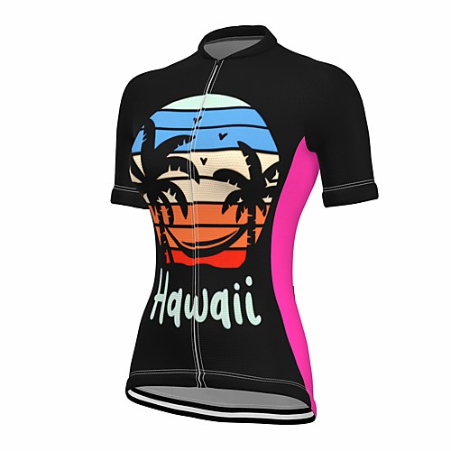 21Grams Women's Short Sleeve Cycling Jersey Summer Spandex Black Bike Top Mountain Bike MTB Road Bike Cycling Quick Dry Moisture Wicking Sports Clothing Apparel / Stretchy / Athleisure
21Grams Women's Short Sleeve Cycling Jersey Summer Spandex Black Bike Top Mountain Bike MTB Road Bike Cycling Quick Dry Moisture Wicking Sports Clothing Apparel / Stretchy / Athleisure