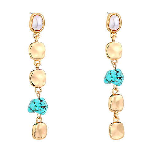 CUSTZ Vintage Earrings Turquoise Statement Earrings Shaped Pearls Dangle Earrings for Women and Girls (js000059-3)
CUSTZ Vintage Earrings Turquoise Statement Earrings Shaped Pearls Dangle Earrings for Women and Girls (js000059-3)