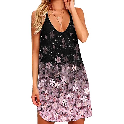 Women's A Line Dress Short Mini Dress Rainbow colors Butterflyblue Butterfly pink Flowers pink Starry sky blue Starry sky purple Butterflywhite Blushing Pink Sleeveless Print Summer Sexy
Women's A Line Dress Short Mini Dress Rainbow colors Butterflyblue Butterfly pink Flowers pink Starry sky blue Starry sky purple Butterflywhite Blushing Pink Sleeveless Print Summer Sexy