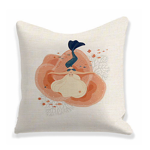 Mermaid Double Side Cushion Cover 1PC Soft Decorative Square Throw Pillow Cover Cushion Case Pillowcase for Bedroom Livingroom Superior Quality Machine Washable Outdoor Cushion for Sofa Couch Bed Chair
Mermaid Double Side Cushion Cover 1PC Soft Decorative Square Throw Pillow Cover Cushion Case Pillowcase for Bedroom Livingroom Superior Quality Machine Washable Outdoor Cushion for Sofa Couch Bed Chair