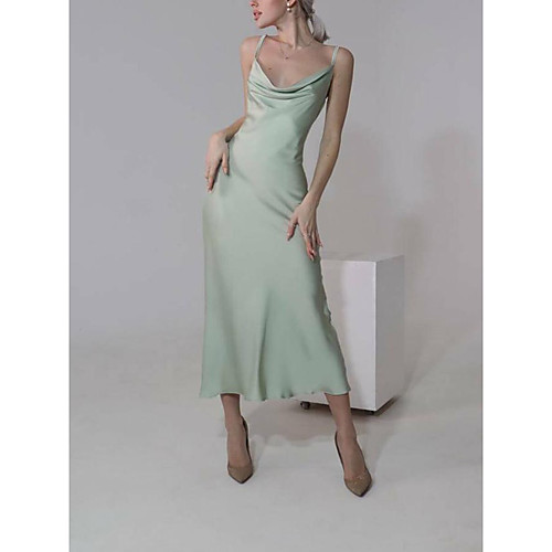 Women's Strap Dress Midi Dress Blue purple Purple Light Purple Sky Blue White Red Light Green Apricot Sleeveless Solid Color Spring Summer Elegant 2021 S M L XL XXL
Women's Strap Dress Midi Dress Blue purple Purple Light Purple Sky Blue White Red Light Green Apricot Sleeveless Solid Color Spring Summer Elegant 2021 S M L XL XXL