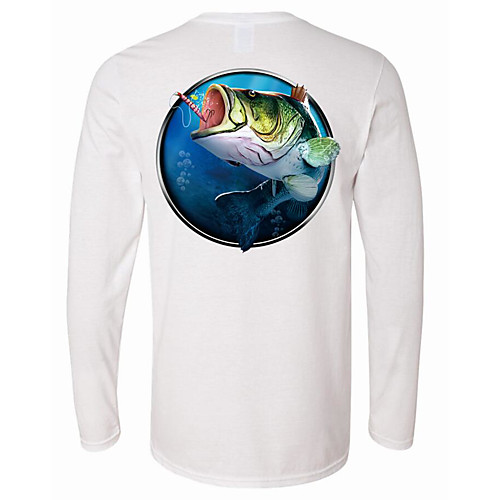 CAWANFLY Men's Fishing Shirt Outdoor Long Sleeve Quick Dry Breathable Top Autumn / Fall Spring Sports & Outdoor Athleisure Fishing White / Micro-elastic
CAWANFLY Men's Fishing Shirt Outdoor Long Sleeve Quick Dry Breathable Top Autumn / Fall Spring Sports & Outdoor Athleisure Fishing White / Micro-elastic