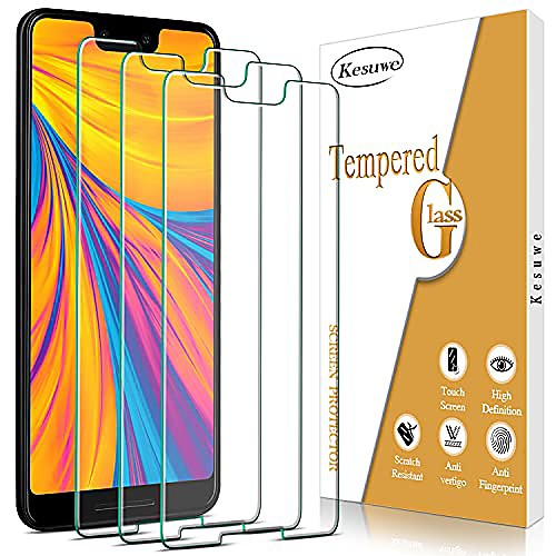 (3-pack) glass screen protector compatible for google pixel 3 xl 6.3-inch tempered glass, anti scratch, bubble free, 2.5d edge, 9h hardness
(3-pack) glass screen protector compatible for google pixel 3 xl 6.3-inch tempered glass, anti scratch, bubble free, 2.5d edge, 9h hardness