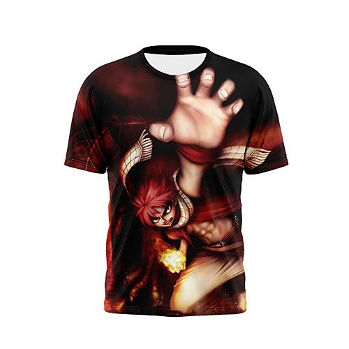 Inspired by Fairy Tail Cosplay Anime Cartoon 100% Polyester Print 3D Harajuku Graphic T-shirt For Women's / Men's
Inspired by Fairy Tail Cosplay Anime Cartoon 100% Polyester Print 3D Harajuku Graphic T-shirt For Women's / Men's
