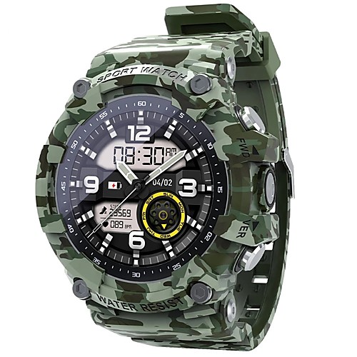LOKMAT ATTACK 2 Smartwatch Fitness Running Watch Bluetooth Pedometer Call Reminder Sleep Tracker Waterproof Touch Screen Heart Rate Monitor IP 67 54mm Watch Case for Android iOS Men Women / Sports
LOKMAT ATTACK 2 Smartwatch Fitness Running Watch Bluetooth Pedometer Call Reminder Sleep Tracker Waterproof Touch Screen Heart Rate Monitor IP 67 54mm Watch Case for Android iOS Men Women / Sports