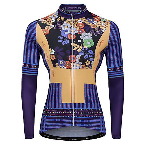 Malciklo Women's Long Sleeve Cycling Jersey Royal Blue British Bike Top Sports Clothing Apparel / Stretchy / Athleisure
Malciklo Women's Long Sleeve Cycling Jersey Royal Blue British Bike Top Sports Clothing Apparel / Stretchy / Athleisure