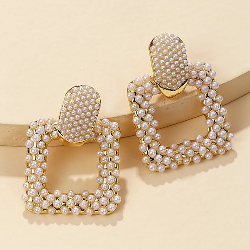 Women's Drop Earrings Earrings Pear Cut Holiday European Cute Sweet Imitation Pearl Earrings Jewelry Gold For Sport Gift Date Promise 1 Pair
Women's Drop Earrings Earrings Pear Cut Holiday European Cute Sweet Imitation Pearl Earrings Jewelry Gold For Sport Gift Date Promise 1 Pair