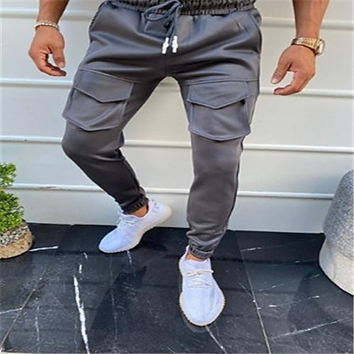 Men's Casual Casual Daily Pants Pants Solid Color Full Length ArmyGreen Gray Black Red
Men's Casual Casual Daily Pants Pants Solid Color Full Length ArmyGreen Gray Black Red