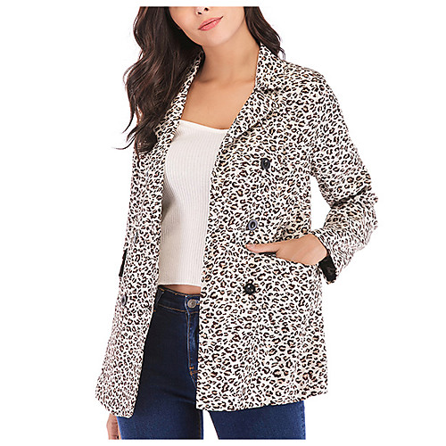 Women's Coat Casual / Daily Summer Regular Coat Shirt Collar Regular Fit Casual Jacket Square Others Leopard Red plaid
Women's Coat Casual / Daily Summer Regular Coat Shirt Collar Regular Fit Casual Jacket Square Others Leopard Red plaid