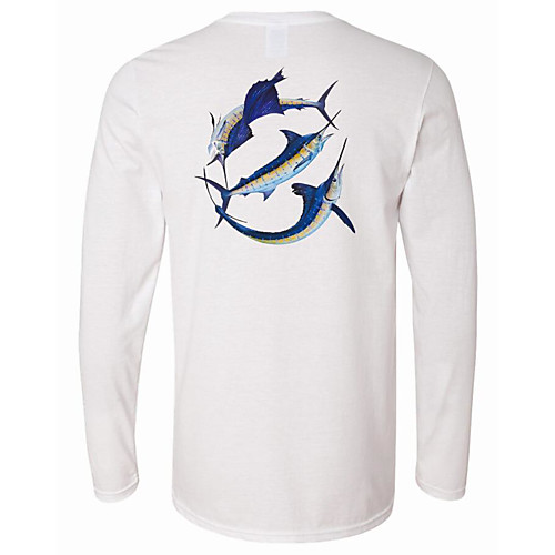 CAWANFLY Men's Fishing Shirt Outdoor Long Sleeve UPF50 UV Protection Quick Dry Lightweight Breathable Top Autumn / Fall Spring Summer Athleisure Fishing Camping & Hiking White / Micro-elastic
CAWANFLY Men's Fishing Shirt Outdoor Long Sleeve UPF50 UV Protection Quick Dry Lightweight Breathable Top Autumn / Fall Spring Summer Athleisure Fishing Camping & Hiking White / Micro-elastic