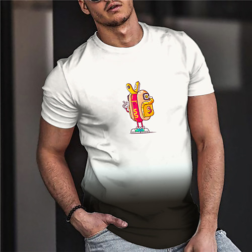 Men's Unisex Tee T shirt Shirt 3D Print Food Graphic Prints Print Short Sleeve Daily Tops Casual Designer Big and Tall White
Men's Unisex Tee T shirt Shirt 3D Print Food Graphic Prints Print Short Sleeve Daily Tops Casual Designer Big and Tall White