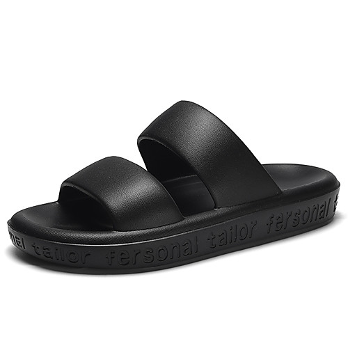 Men's Slippers & Flip-Flops Classic Beach Daily EVA(ethylene-vinyl acetate copolymer) Breathable Green White Black Spring Summer
Men's Slippers & Flip-Flops Classic Beach Daily EVA(ethylene-vinyl acetate copolymer) Breathable Green White Black Spring Summer
