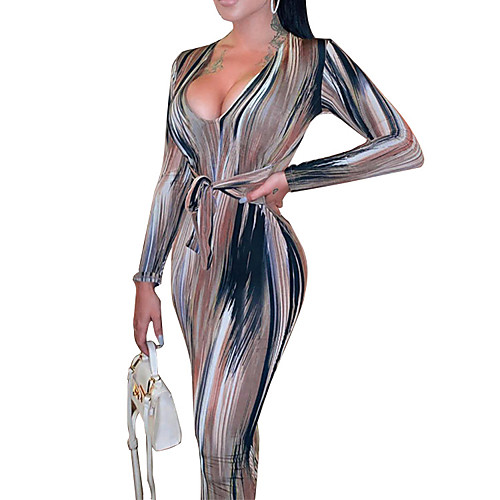 Women's Sheath Dress Midi Dress Blushing Pink Khaki Long Sleeve Striped Tie Dye Print Fall Summer V Neck Casual Sexy 2021 S M L XL XXL 3XL
Women's Sheath Dress Midi Dress Blushing Pink Khaki Long Sleeve Striped Tie Dye Print Fall Summer V Neck Casual Sexy 2021 S M L XL XXL 3XL