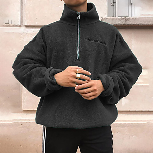 Men's Pullover Sweatshirt Solid Color Graphic Prints Zipper Daily Holiday Basic Designer Hoodies Sweatshirts Wine Army Green Green
Men's Pullover Sweatshirt Solid Color Graphic Prints Zipper Daily Holiday Basic Designer Hoodies Sweatshirts Wine Army Green Green