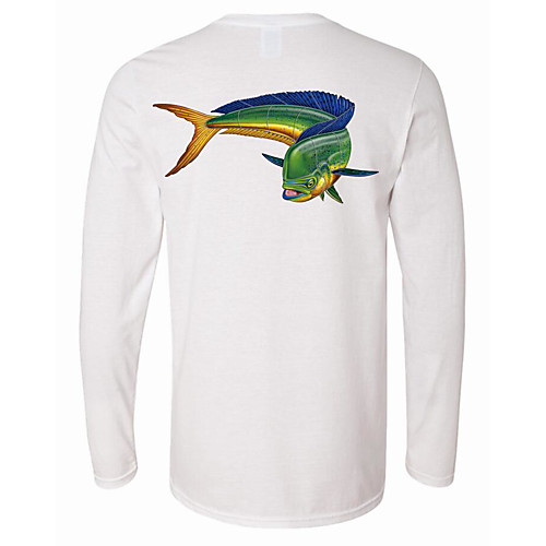 CAWANFLY Men's Fishing Shirt Outdoor Long Sleeve UPF50 UV Protection Quick Dry Lightweight Breathable Top Autumn / Fall Spring Summer Athleisure Fishing Camping & Hiking White / Micro-elastic 
CAWANFLY Men's Fishing Shirt Outdoor Long Sleeve UPF50 UV Protection Quick Dry Lightweight Breathable Top Autumn / Fall Spring Summer Athleisure Fishing Camping & Hiking White / Micro-elastic