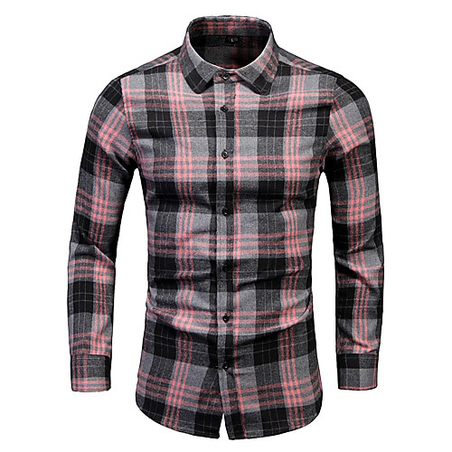 Men's Shirt non-printing Lattice Plus Size Long Sleeve Casual Tops Casual Soft Breathable Gray Orange
Men's Shirt non-printing Lattice Plus Size Long Sleeve Casual Tops Casual Soft Breathable Gray Orange