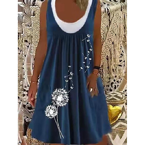 Women's A Line Dress Knee Length Dress Photo Color Sleeveless Florals Spring Summer Casual 2021 S M L XL XXL XXXL
Women's A Line Dress Knee Length Dress Photo Color Sleeveless Florals Spring Summer Casual 2021 S M L XL XXL XXXL