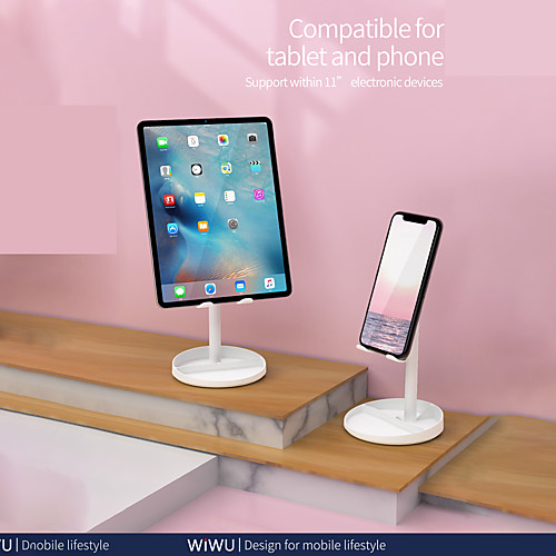 WiWU Phone Holder Stand Mount Desk Phone Holder Buckle Type Adjustable ABS Phone Accessory iPhone 12 11 Pro Xs Xs Max Xr X 8 Samsung Glaxy S21 S20 Note20
WiWU Phone Holder Stand Mount Desk Phone Holder Buckle Type Adjustable ABS Phone Accessory iPhone 12 11 Pro Xs Xs Max Xr X 8 Samsung Glaxy S21 S20 Note20