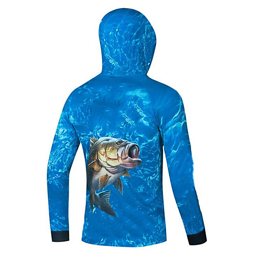 CAWANFLY Men's Hoodie Jacket Fishing Jacket Outdoor Long Sleeve UPF50 UV Protection Quick Dry Waterproof Zipper Lightweight Jacket Top Autumn / Fall Spring Summer Athleisure Fishing Camping & Hiking 
CAWANFLY Men's Hoodie Jacket Fishing Jacket Outdoor Long Sleeve UPF50 UV Protection Quick Dry Waterproof Zipper Lightweight Jacket Top Autumn / Fall Spring Summer Athleisure Fishing Camping & Hiking