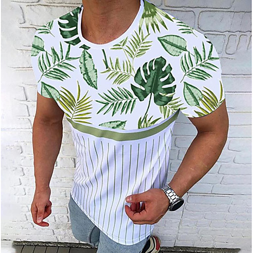 Men's Tee T shirt Shirt 3D Print Plants Graphic Plus Size Short Sleeve Casual Tops Basic Designer Slim Fit Big and Tall Yellow Green / Summer
Men's Tee T shirt Shirt 3D Print Plants Graphic Plus Size Short Sleeve Casual Tops Basic Designer Slim Fit Big and Tall Yellow Green / Summer