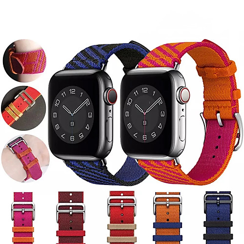Smart Watch Band for Apple iWatch 1 pcs Jewelry Design Weave Bracelet Zinc alloy Replacement Wrist Strap for Apple Watch Series SE / 6/5/4/3/2/1 44mm
Smart Watch Band for Apple iWatch 1 pcs Jewelry Design Weave Bracelet Zinc alloy Replacement Wrist Strap for Apple Watch Series SE / 6/5/4/3/2/1 44mm