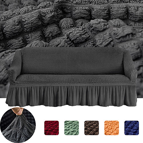 Stretch Sofa Cover Slipcover Elastic Sectional Couch Armchair Loveseat 4 Or 3 Seater L Shape With Skirt Grey Plain Solid Color Soft Durable
Stretch Sofa Cover Slipcover Elastic Sectional Couch Armchair Loveseat 4 Or 3 Seater L Shape With Skirt Grey Plain Solid Color Soft Durable