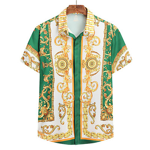 Men's Shirt Graphic Short Sleeve Casual Tops Casual Blue Purple Green / Summer
Men's Shirt Graphic Short Sleeve Casual Tops Casual Blue Purple Green / Summer