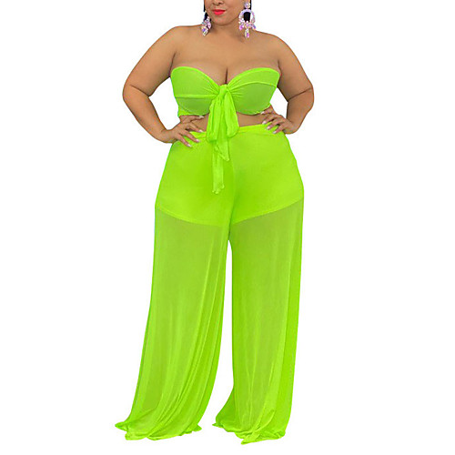 Women's Plus Size Tops Crop Top Set Plain Sleeveless V Neck Sexy Streetwear Summer Green White Black Big Size XL XXL 3XL 4XL 5XL
Women's Plus Size Tops Crop Top Set Plain Sleeveless V Neck Sexy Streetwear Summer Green White Black Big Size XL XXL 3XL 4XL 5XL