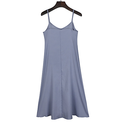 Women's A Line Dress Short Mini Dress Blue Sleeveless Solid Color Summer Casual 2021 S M L XL XXL
Women's A Line Dress Short Mini Dress Blue Sleeveless Solid Color Summer Casual 2021 S M L XL XXL