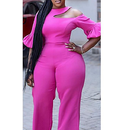 Women's Casual Sexy Causal Holiday Date 2021 Blushing Pink Jumpsuit Solid Color Ruffle Cut Out Hole
Women's Casual Sexy Causal Holiday Date 2021 Blushing Pink Jumpsuit Solid Color Ruffle Cut Out Hole