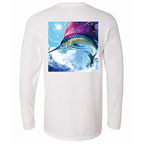 CAWANFLY Men's Fishing Shirt Outdoor Long Sleeve UPF50 UV Protection Quick Dry Lightweight Breathable Top Autumn / Fall Spring Summer Athleisure Fishing Camping & Hiking White / Micro-elastic
CAWANFLY Men's Fishing Shirt Outdoor Long Sleeve UPF50 UV Protection Quick Dry Lightweight Breathable Top Autumn / Fall Spring Summer Athleisure Fishing Camping & Hiking White / Micro-elastic