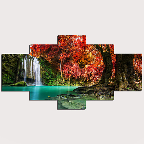 5 Panels Wall Art Canvas Prints Painting Artwork Picture Waterfall Painting Home Decoration Decor Rolled Canvas No Frame Unframed Unstretched
5 Panels Wall Art Canvas Prints Painting Artwork Picture Waterfall Painting Home Decoration Decor Rolled Canvas No Frame Unframed Unstretched