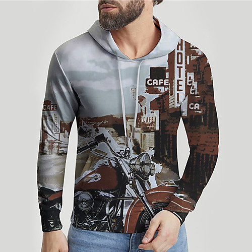 Men's Unisex Hoodie Graphic Prints Motorcycle Print Daily Sports 3D Print 3D Print Casual Hoodies Sweatshirts Blue Orange Brown
Men's Unisex Hoodie Graphic Prints Motorcycle Print Daily Sports 3D Print 3D Print Casual Hoodies Sweatshirts Blue Orange Brown