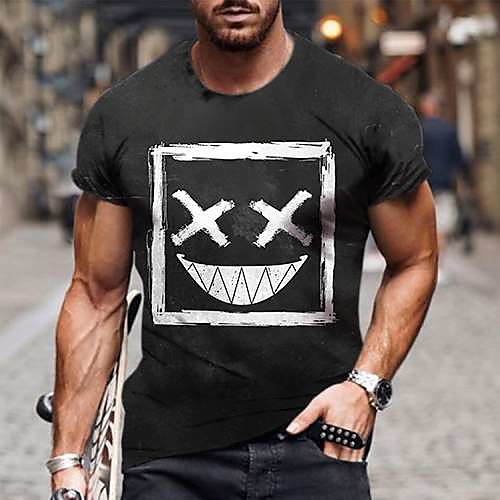 Men's Unisex Tee T shirt Shirt 3D Print Graphic Prints Grimace Letter Plus Size Zero two Print Short Sleeve Casual Tops Cotton Basic Designer Big and Tall Round Neck Black Dark Gray / Summer
Men's Unisex Tee T shirt Shirt 3D Print Graphic Prints Grimace Letter Plus Size Zero two Print Short Sleeve Casual Tops Cotton Basic Designer Big and Tall Round Neck Black Dark Gray / Summer