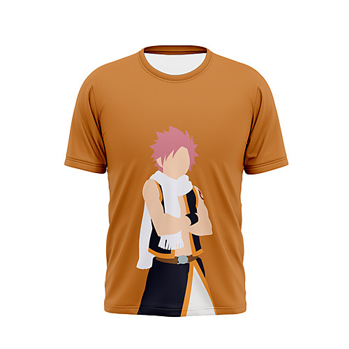 Inspired by Fairy Tail Cosplay Anime Cartoon 100% Polyester Print 3D Harajuku Graphic T-shirt For Women's / Men's
Inspired by Fairy Tail Cosplay Anime Cartoon 100% Polyester Print 3D Harajuku Graphic T-shirt For Women's / Men's