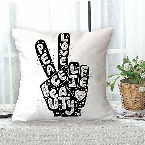 Letters Cushion Cover 1PC Soft Decorative Square Throw Pillow Cover Cushion Case Pillowcase for Bedroom Livingroom Superior Quality Machine Washable Outdoor Cushion for Sofa Couch Bed Chair
Letters Cushion Cover 1PC Soft Decorative Square Throw Pillow Cover Cushion Case Pillowcase for Bedroom Livingroom Superior Quality Machine Washable Outdoor Cushion for Sofa Couch Bed Chair