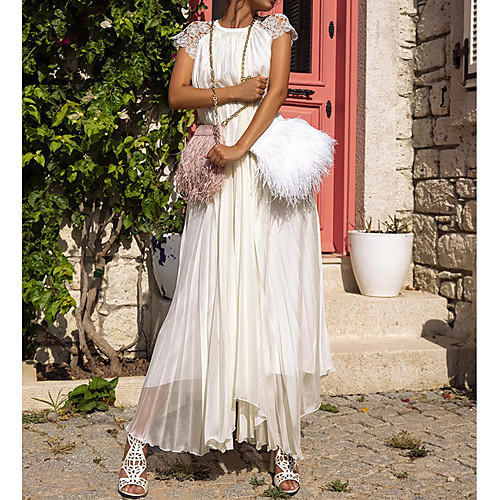 Women's A Line Dress Maxi long Dress White Sleeveless Solid Color Modern Style Spring Summer Round Neck Casual 2021 S M L XL
Women's A Line Dress Maxi long Dress White Sleeveless Solid Color Modern Style Spring Summer Round Neck Casual 2021 S M L XL