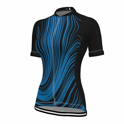 21Grams Women's Short Sleeve Cycling Jersey Summer Spandex Blue Bike Top Mountain Bike MTB Road Bike Cycling Quick Dry Moisture Wicking Sports Clothing Apparel / Stretchy / Athleisure
21Grams Women's Short Sleeve Cycling Jersey Summer Spandex Blue Bike Top Mountain Bike MTB Road Bike Cycling Quick Dry Moisture Wicking Sports Clothing Apparel / Stretchy / Athleisure