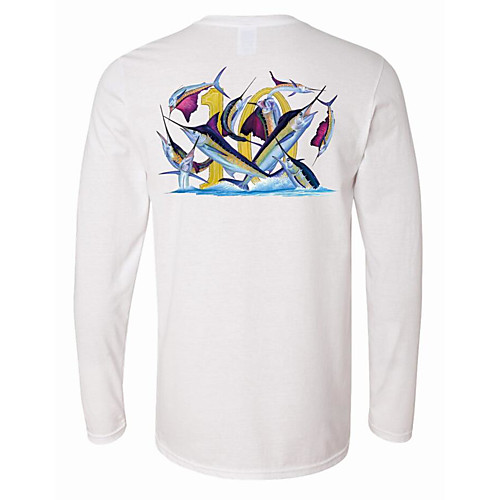 CAWANFLY Men's Fishing Shirt Outdoor Long Sleeve Quick Dry Breathable Top Autumn / Fall Spring Sports & Outdoor Athleisure Fishing White / Micro-elastic
CAWANFLY Men's Fishing Shirt Outdoor Long Sleeve Quick Dry Breathable Top Autumn / Fall Spring Sports & Outdoor Athleisure Fishing White / Micro-elastic