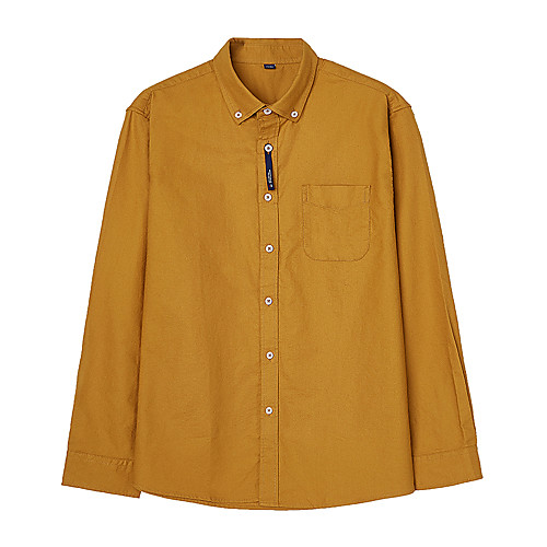 Men's Shirt non-printing Solid Color Long Sleeve Work Tops 100% Cotton Business Blue-Green Blue Yellow
Men's Shirt non-printing Solid Color Long Sleeve Work Tops 100% Cotton Business Blue-Green Blue Yellow