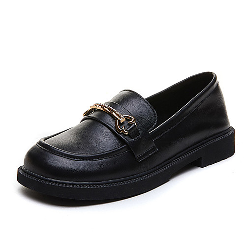 Women's Loafers & Slip-Ons Flat Heel Round Toe Booties Ankle Boots Daily Home PU Rhinestone Rivet Solid Colored Black Beige
Women's Loafers & Slip-Ons Flat Heel Round Toe Booties Ankle Boots Daily Home PU Rhinestone Rivet Solid Colored Black Beige