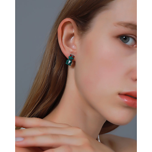 Earrings Fancy Animal Stylish Simple Cartoon European Cute Earrings Jewelry Green For Party Evening Street Date Beach Festival
Earrings Fancy Animal Stylish Simple Cartoon European Cute Earrings Jewelry Green For Party Evening Street Date Beach Festival
