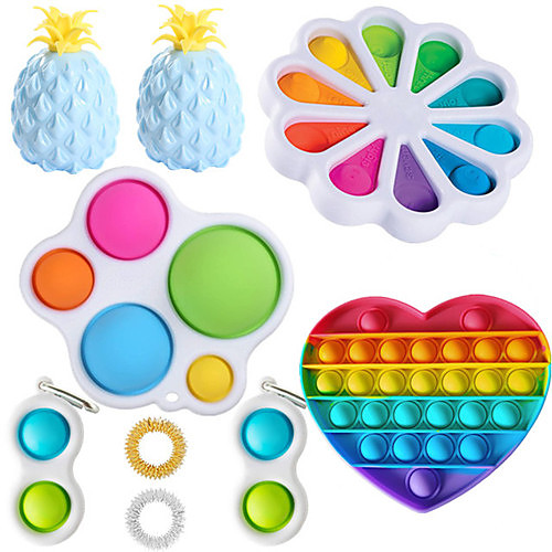 9 pcs Fidget Toys Anti Stress Toy Stretchy Strings Mesh Marble Relief Gift For Adults Children Sensory Antistress Relief Toys
9 pcs Fidget Toys Anti Stress Toy Stretchy Strings Mesh Marble Relief Gift For Adults Children Sensory Antistress Relief Toys