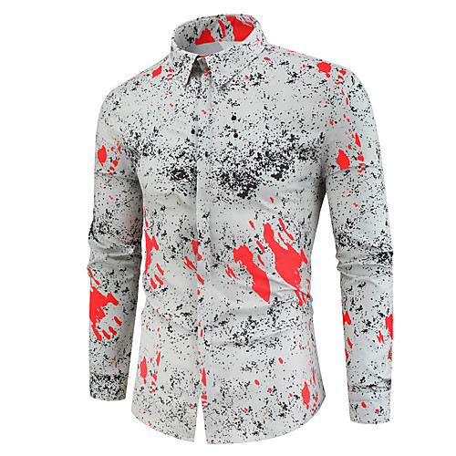 Men's Shirt Other Prints Graphic Camo / Camouflage Plus Size Long Sleeve Casual Tops Casual Soft Breathable White
Men's Shirt Other Prints Graphic Camo / Camouflage Plus Size Long Sleeve Casual Tops Casual Soft Breathable White