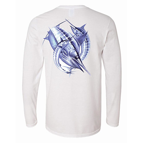 CAWANFLY Men's Fishing Shirt Outdoor Long Sleeve Quick Dry Breathable Top Autumn / Fall Spring Sports & Outdoor Athleisure Fishing White / Micro-elastic
CAWANFLY Men's Fishing Shirt Outdoor Long Sleeve Quick Dry Breathable Top Autumn / Fall Spring Sports & Outdoor Athleisure Fishing White / Micro-elastic