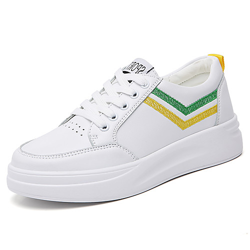 Women's Sneakers White Shoes Flat Heel Round Toe Booties Ankle Boots Daily Work Leather Solid Colored Yellow Green Orange
Women's Sneakers White Shoes Flat Heel Round Toe Booties Ankle Boots Daily Work Leather Solid Colored Yellow Green Orange