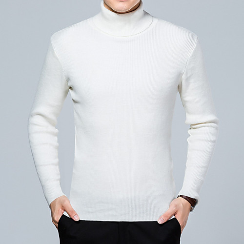 Men's Unisex Stylish 80' Knitted Solid Color Pullover Sweater Long Sleeve Sweater Cardigans Turtleneck Winter Yellow Wine Gray
Men's Unisex Stylish 80' Knitted Solid Color Pullover Sweater Long Sleeve Sweater Cardigans Turtleneck Winter Yellow Wine Gray