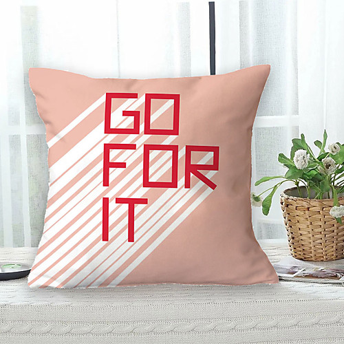 Slogan Double Side Cushion Cover 1PC Soft Decorative Square Throw Pillow Cover Cushion Case Pillowcase for Bedroom Livingroom Superior Quality Machine Washable Outdoor Cushion for Sofa Couch Bed Chair
Slogan Double Side Cushion Cover 1PC Soft Decorative Square Throw Pillow Cover Cushion Case Pillowcase for Bedroom Livingroom Superior Quality Machine Washable Outdoor Cushion for Sofa Couch Bed Chair